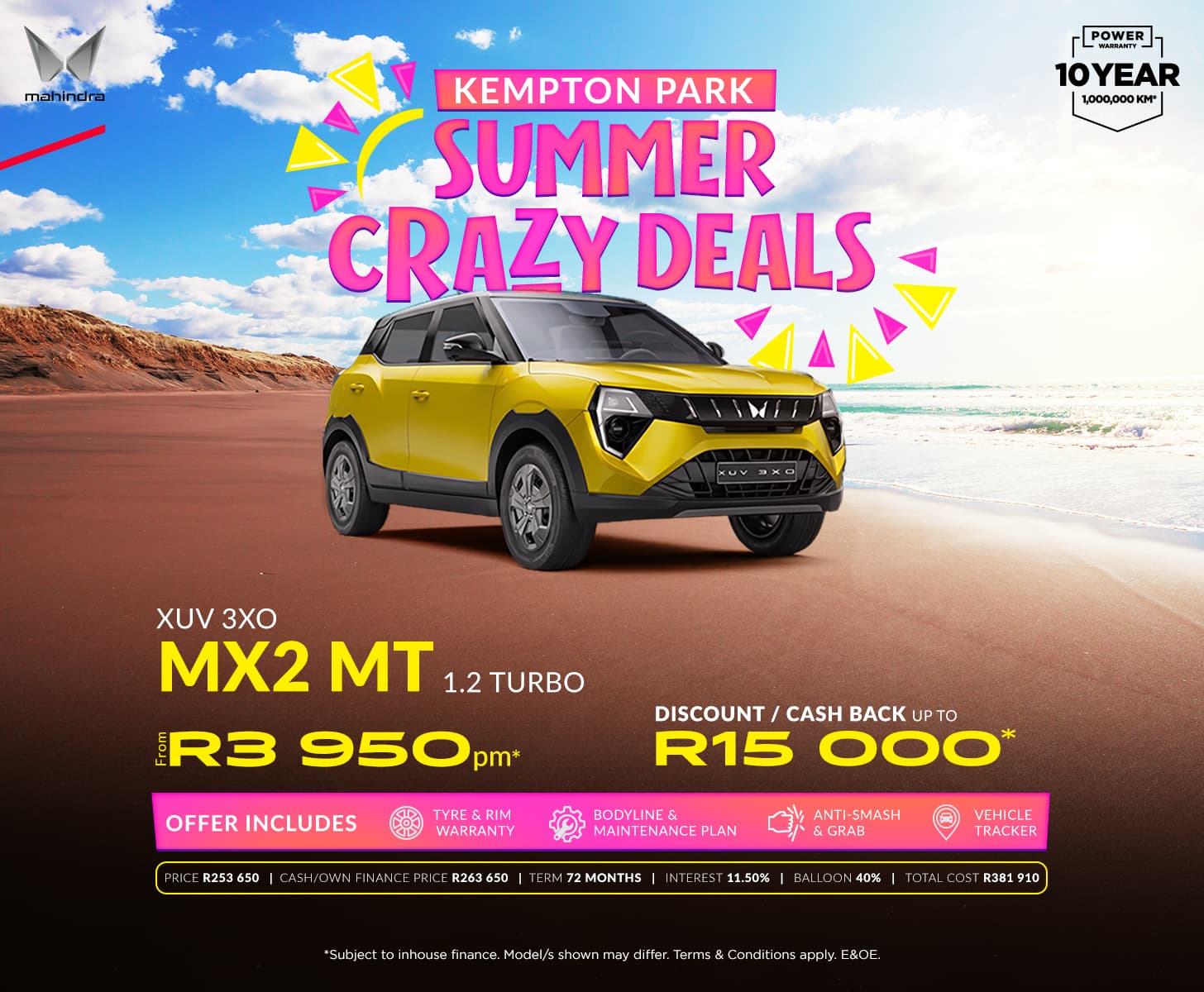 Mahindra XUV 3XO MX2 MT 1.2T