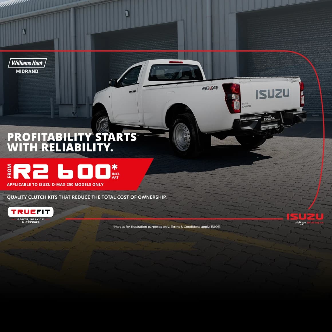 Isuzu Quality Clutch Kits that Reduce the total Cost of Ownership
