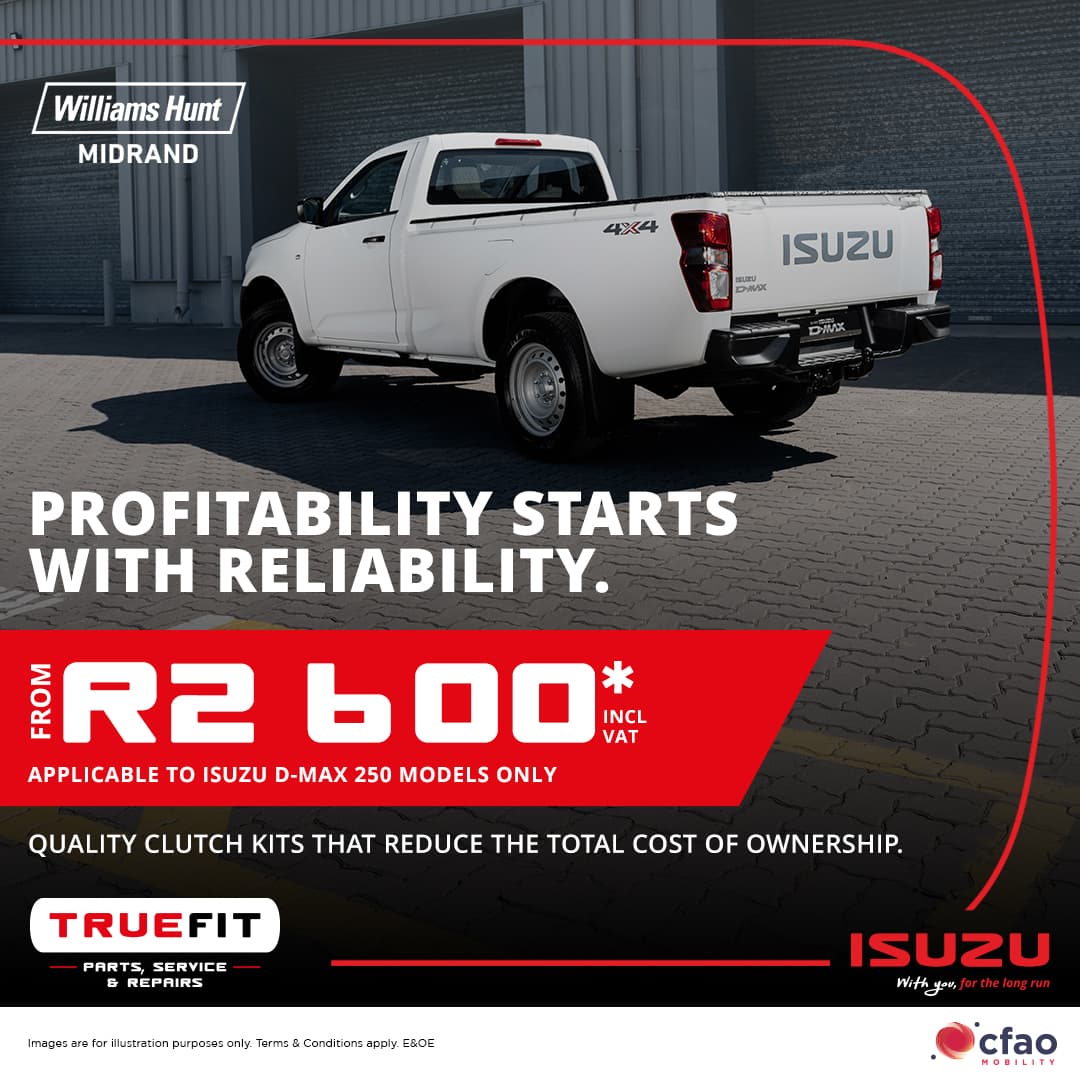 Isuzu Quality Clutch Kits that Reduce the total Cost of Ownership