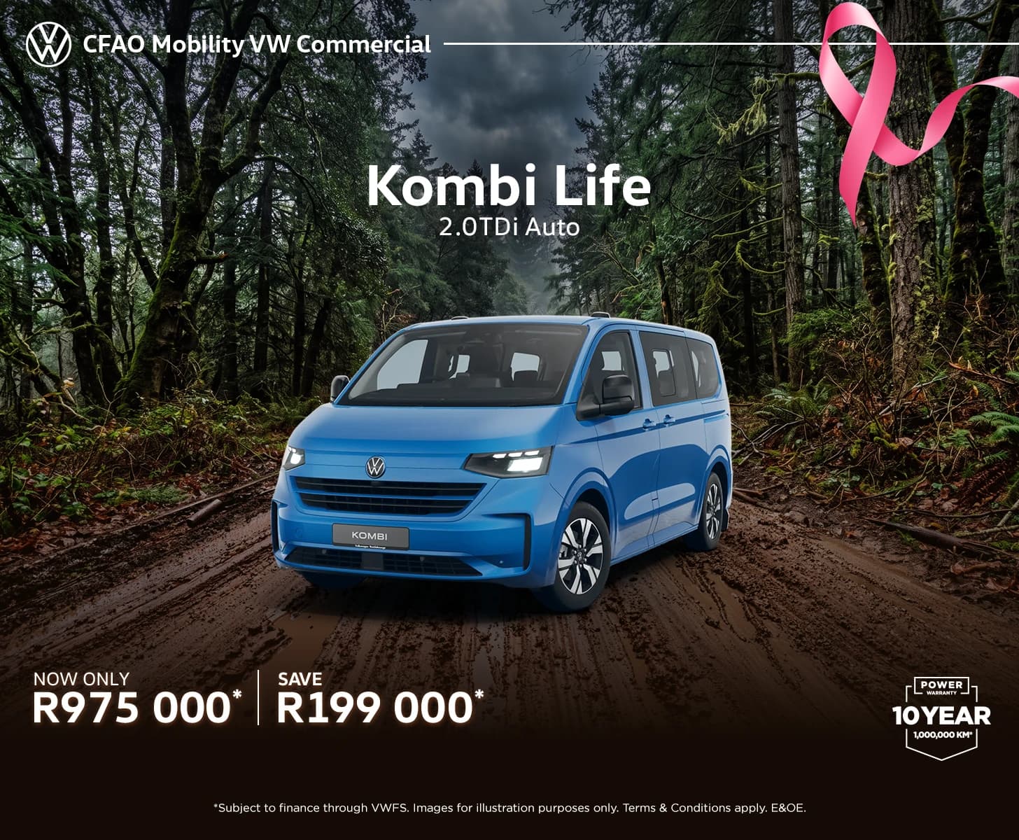VW Commercial Vehicles Volkswagen Kombi Life 2.0TDi Auto
