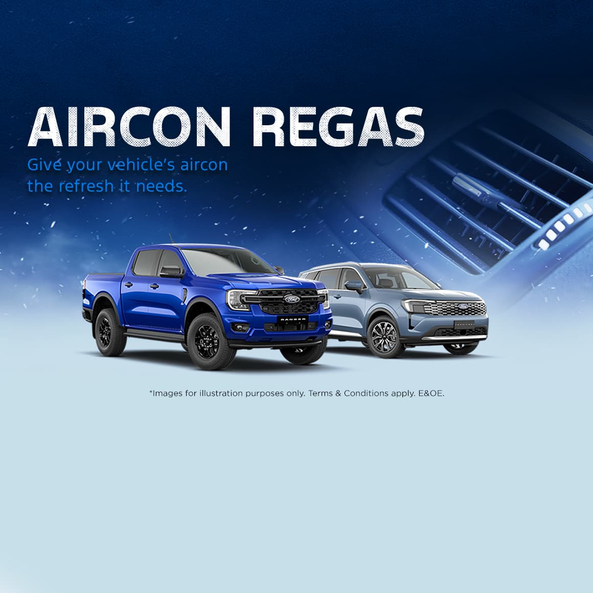 Ford Aircon Regas From R680* Incl VAT