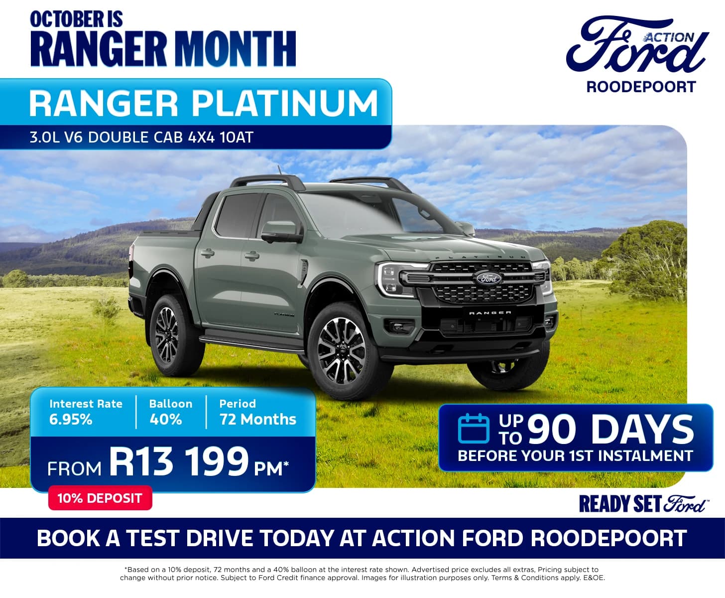 Ford Ranger 3.0TD V6 double cab Platinum 4WD