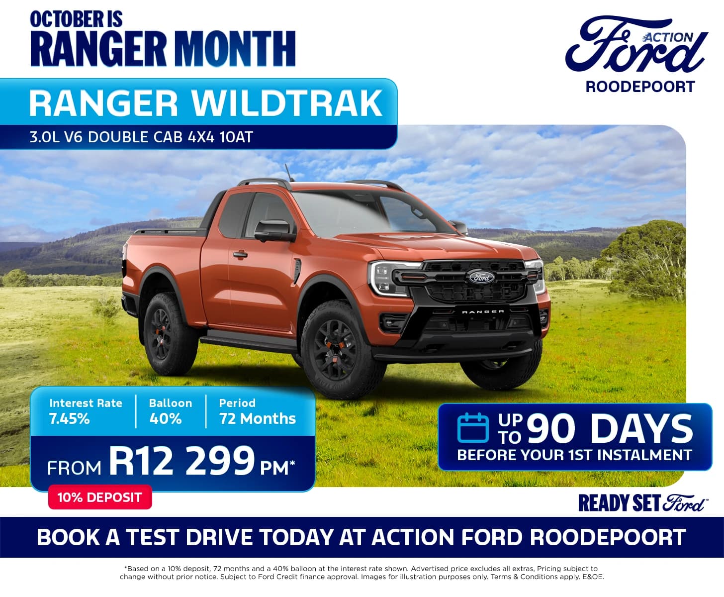 Ford Ranger 3.0TD V6 double cab Wildtrak 4WD