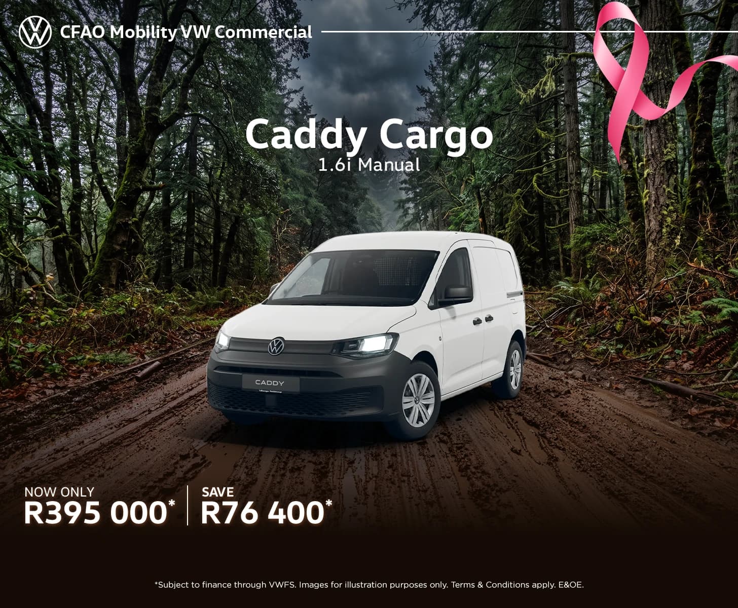 VW Commercial Vehicles Volkswagen Caddy Cargo 1.6i Manual
