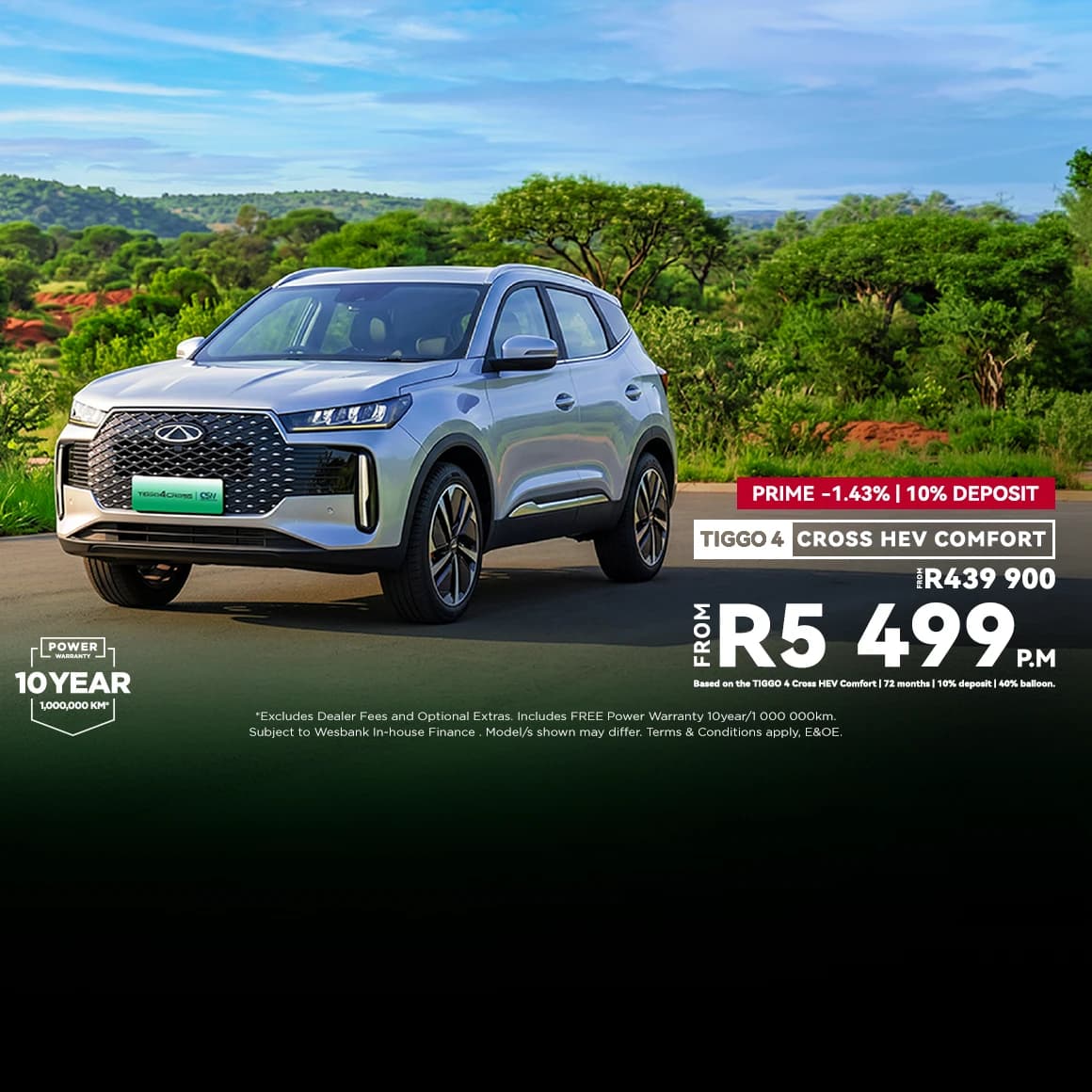 Chery Tiggo 4 Cross HEV