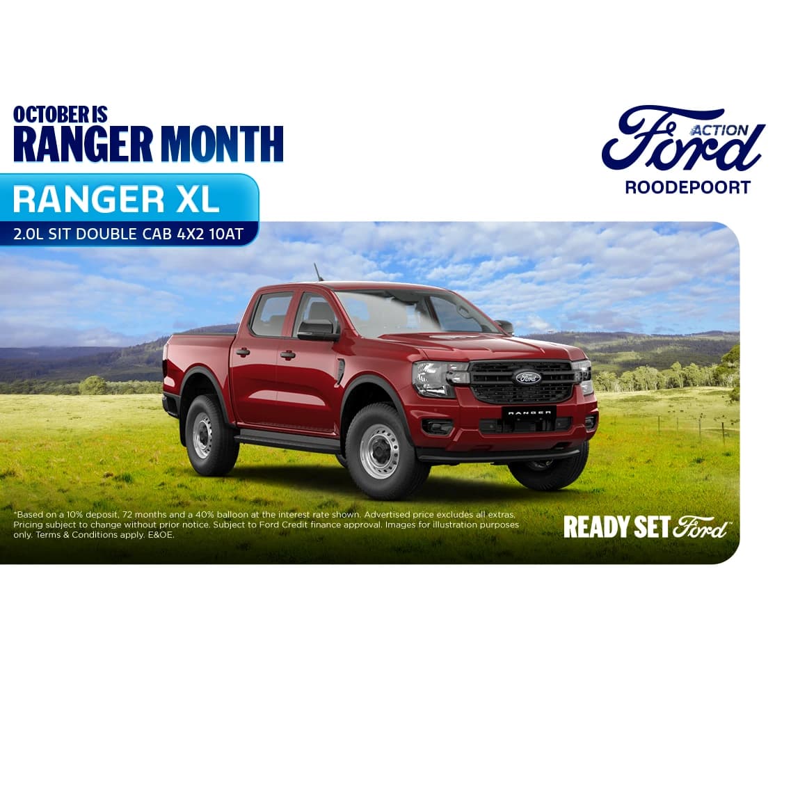 Ford Ranger 2.0D XL A/T D/C P/U