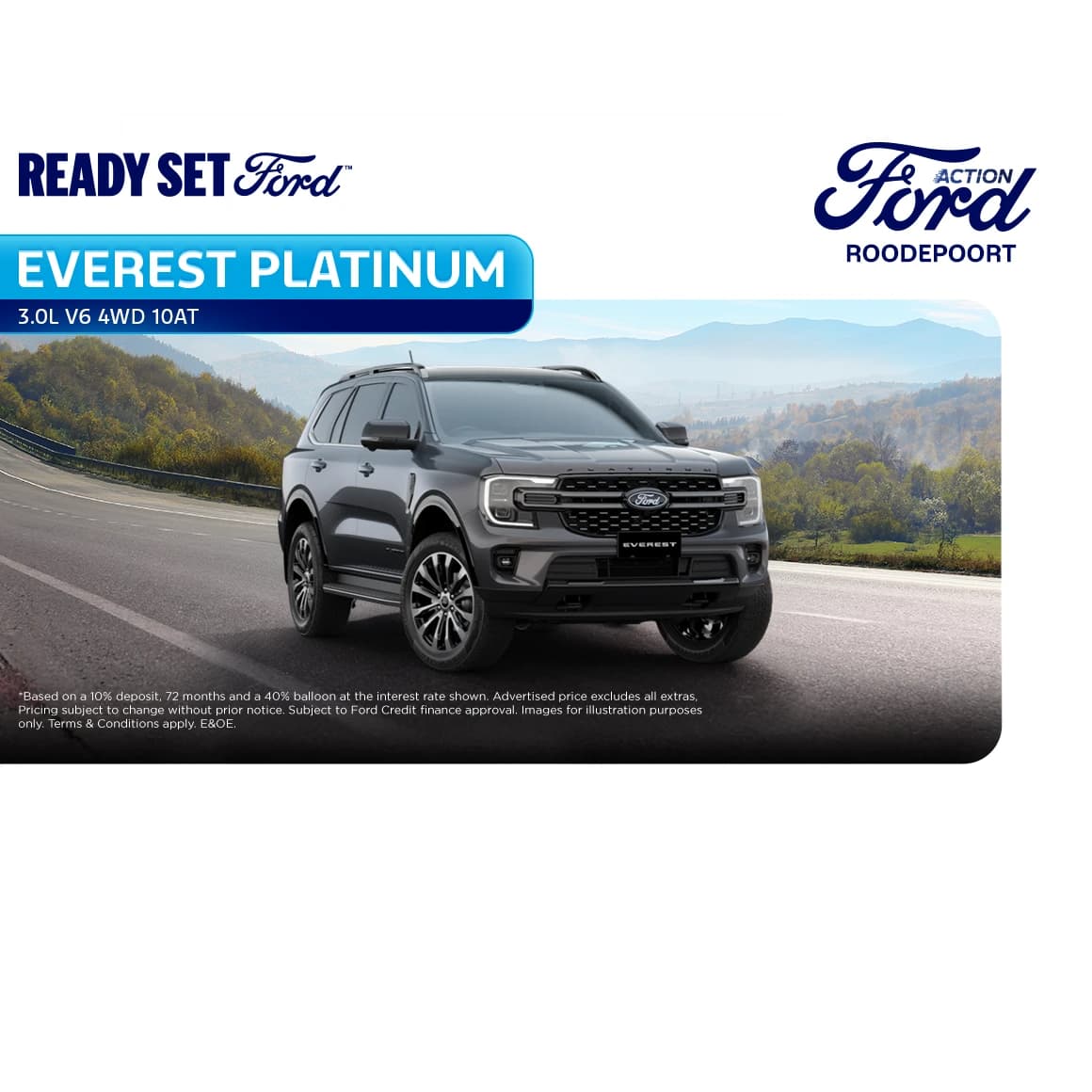 Ford Everest 3.0TD V6 4WD Platinum